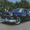 Black 1955 Chevrolet Diamond Painting