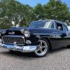 Black 1955 Chevrolet Diamond Painting