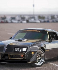 Black Pontiac Firebird Diamond Painting