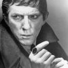 Black And White Jonathan Frid Diamond Painting