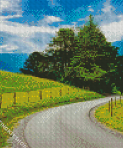 Cades Cove Road Diamond Painting