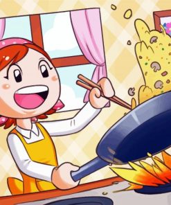 Cooking Mama Diamond Painting