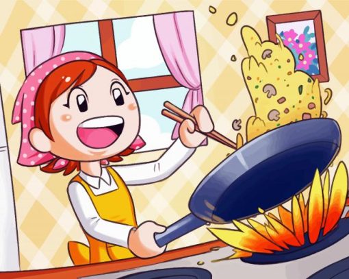 Cooking Mama Diamond Painting