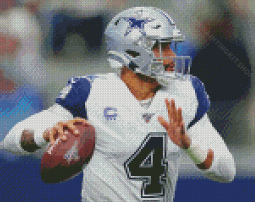 Cool Dak Prescott Diamond Painting