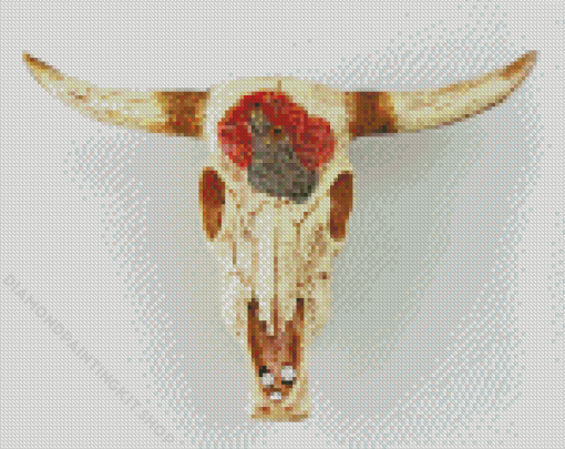 Cow Skull Diamond Painting