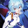 Cute Rei Ayanami Diamond Painting