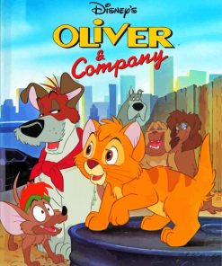 Disney Oliver And Company Diamond Painting