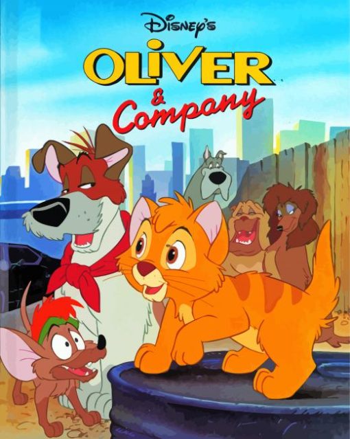 Disney Oliver And Company Diamond Painting