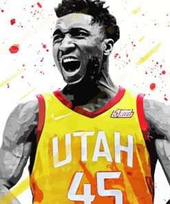 Donovan Mitchell Diamond Painting