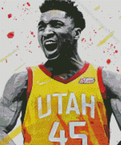 Donovan Mitchell Diamond Painting