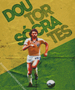 Doutor Socrates Poster Diamond Painting