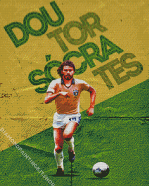 Doutor Socrates Poster Diamond Painting