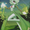 Green Gardevoir Diamond Painting