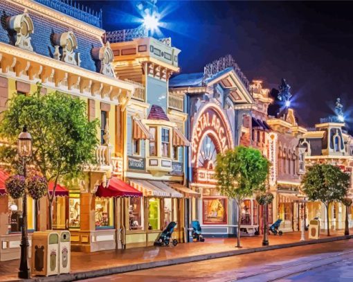 Main Street Diamond Painting