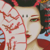 Modern Japanese Geisha Diamond Painting