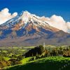 Mount Taranaki Landscape Diamond Painting