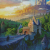 Mythical Castle Diamond Painting