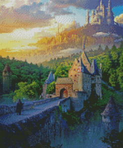 Mythical Castle Diamond Painting