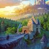 Mythical Castle Diamond painting