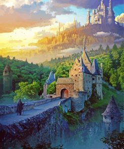 Mythical Castle Diamond painting