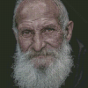 Old Man Face Diamond Painting