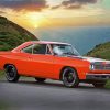 Orange 69 Roadrunner Diamond Painting