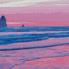 Oregon Coast Sunset Diamond Painting