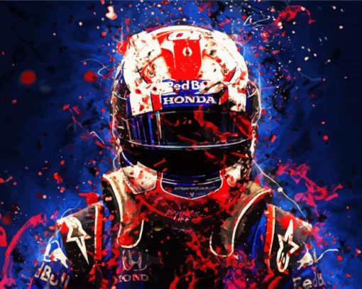 Pierre Gasly Art Diamond Painting