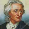 Portrait John Locke Art Diamond Painting