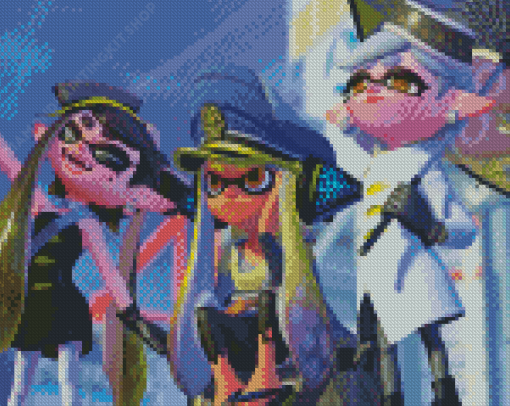 Splatoon Diamond Painting