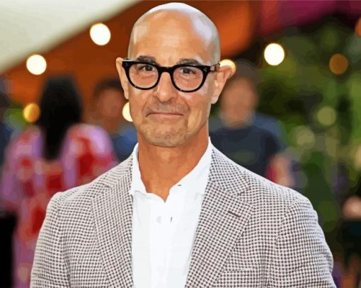 Stanley Tucci Diamond Painting