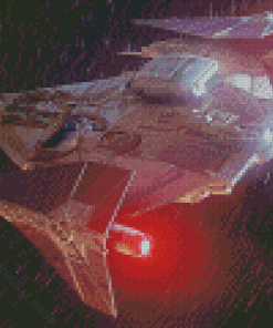 Star Cruiser Spaceship Diamond Painting