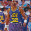 The Basketball Player Karl Malone Diamond Painting