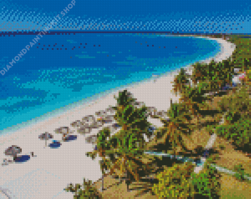 Tobago Beach Diamond Painting