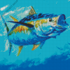 Yellow Fin Tuna Diamond Painting