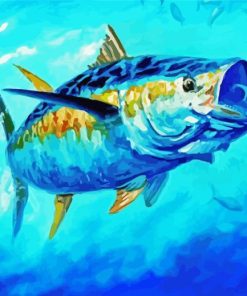 Yellow Fin Tuna Diamond Painting