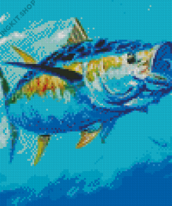 Yellow Fin Tuna Diamond Painting