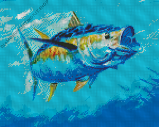 Yellow Fin Tuna Diamond Painting