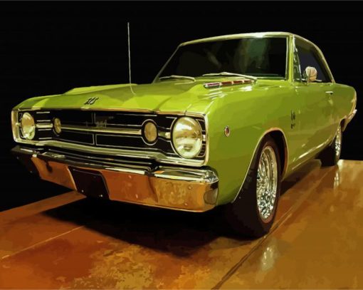 1968 Dodge Dart Car Diamond Painting