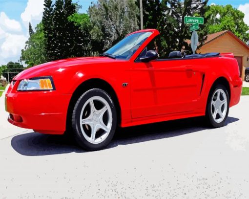 2000 Ford Mustang Gt Diamond Painting