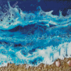 Abstract Ocean Scene Diamond Painting