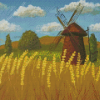 Abstract Windmill Art Diamond Painting