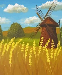 Abstract Windmill Art Diamond Painting