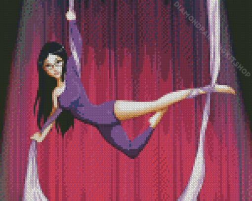 Aerial Silks Girl Diamond Painting