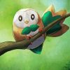 Aesthetic Rowlet Diamond Painting