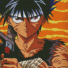 Aesthetic Hiei Diamond Painting