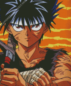 Aesthetic Hiei Diamond Painting