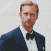 Alexander Skarsgard Swedish Actor Diamond Painting