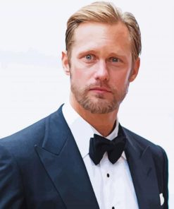 Alexander Skarsgard Swedish Actor Diamond Painting