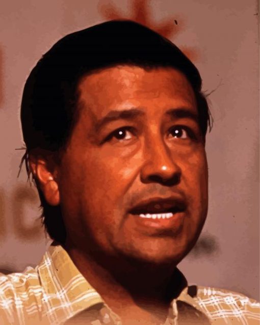 American Activist Cesar Chavez Diamond Painting